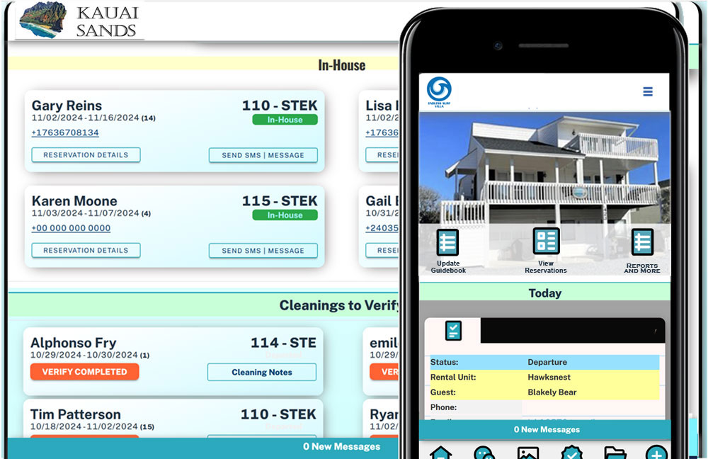 [themify_list icon="fa-check" icon_color="#00d419"] View information anywhere, anytime – from reservations, arrivals and departures to reservation notes, contact notes and more Send SMS and Email messages to guests in one-click directly from your most viewed operating reports [/themify_list]